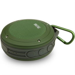 mifaf10 戶外便攜式無線藍(lán)牙音箱4.0低音炮免提通話迷你小音響ip56級(jí)防塵防水 叢林綠音箱產(chǎn)品圖片2 it168